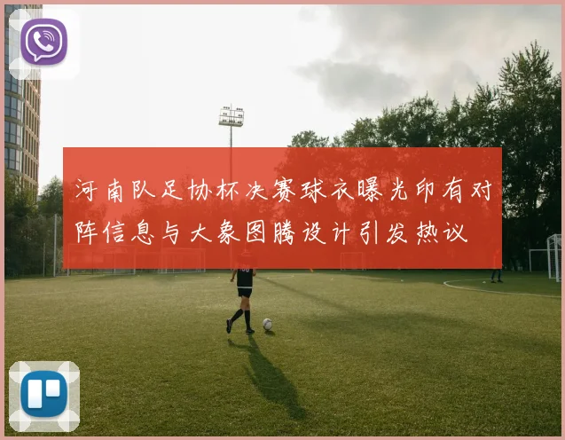 河南队足协杯决赛球衣曝光印有对阵信息与大象图腾设计引发热议